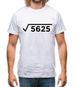 Square Root Birthday 75 Mens T-Shirt