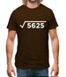 Square Root Birthday 75 Mens T-Shirt