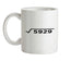 Square Root Birthday 77 Ceramic Mug