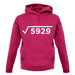 Square Root Birthday 77 unisex hoodie