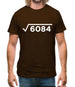 Square Root Birthday 78 Mens T-Shirt