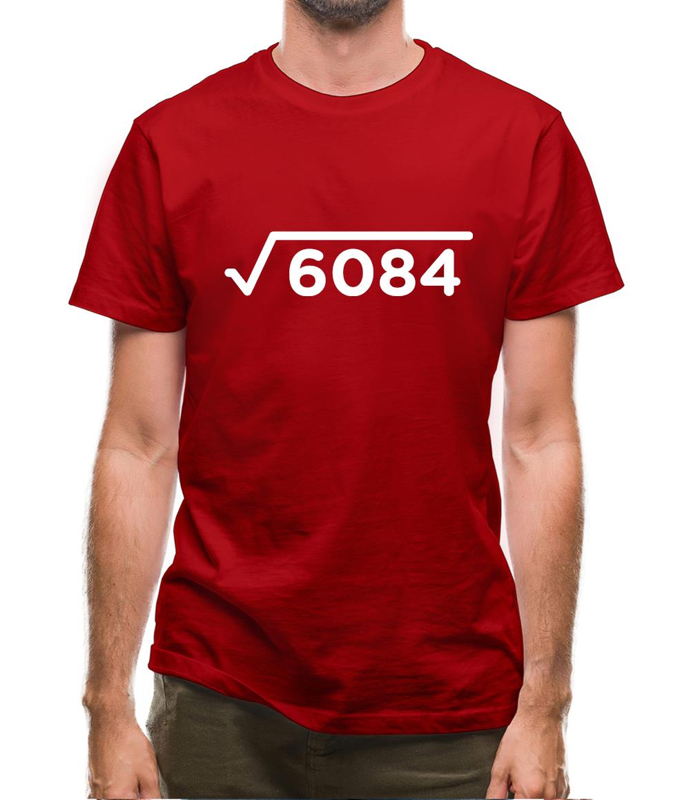 Square Root Birthday 78 Mens T-Shirt