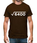 Square Root Birthday 80 Mens T-Shirt