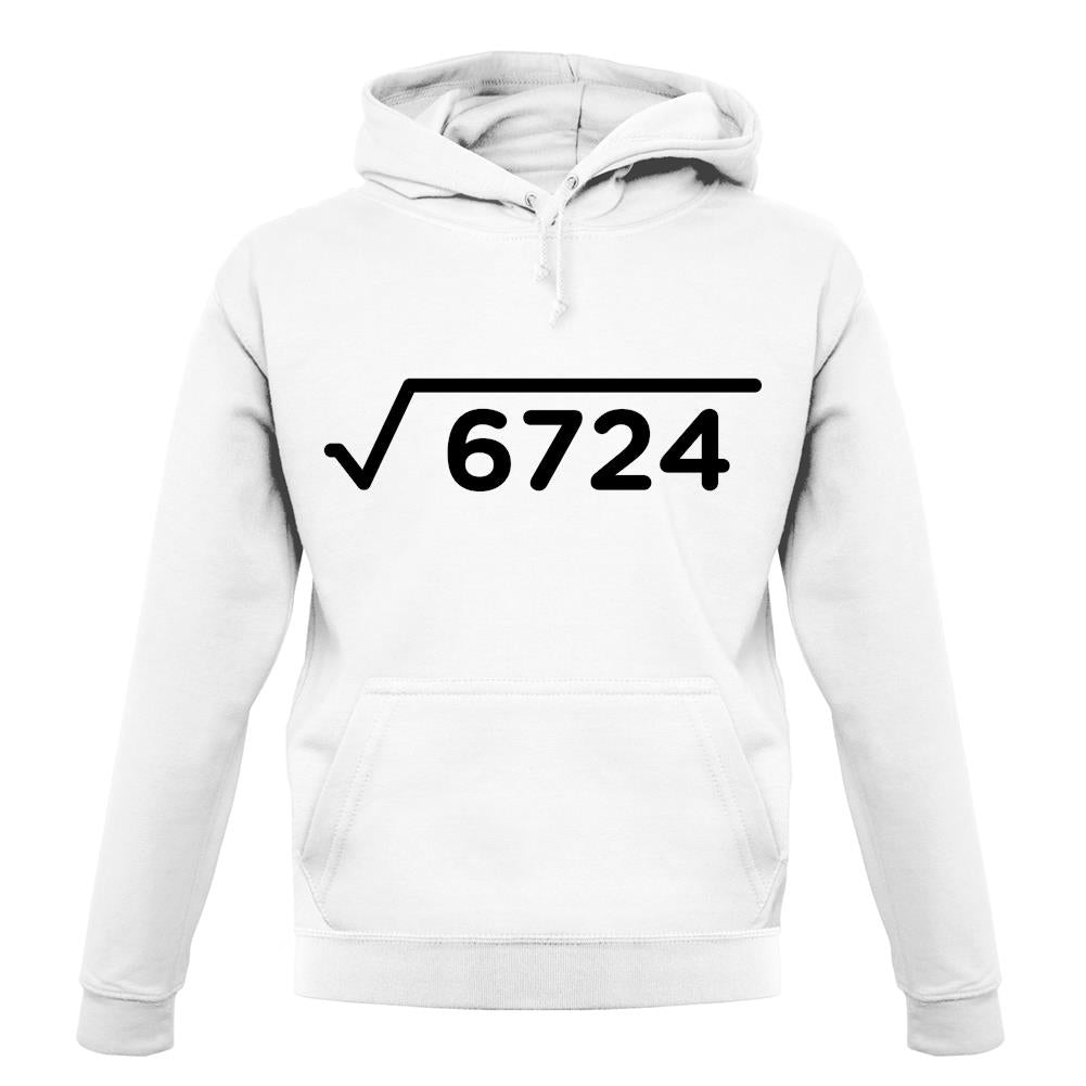 Square Root Birthday 82 unisex hoodie