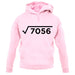 Square Root Birthday 84 unisex hoodie