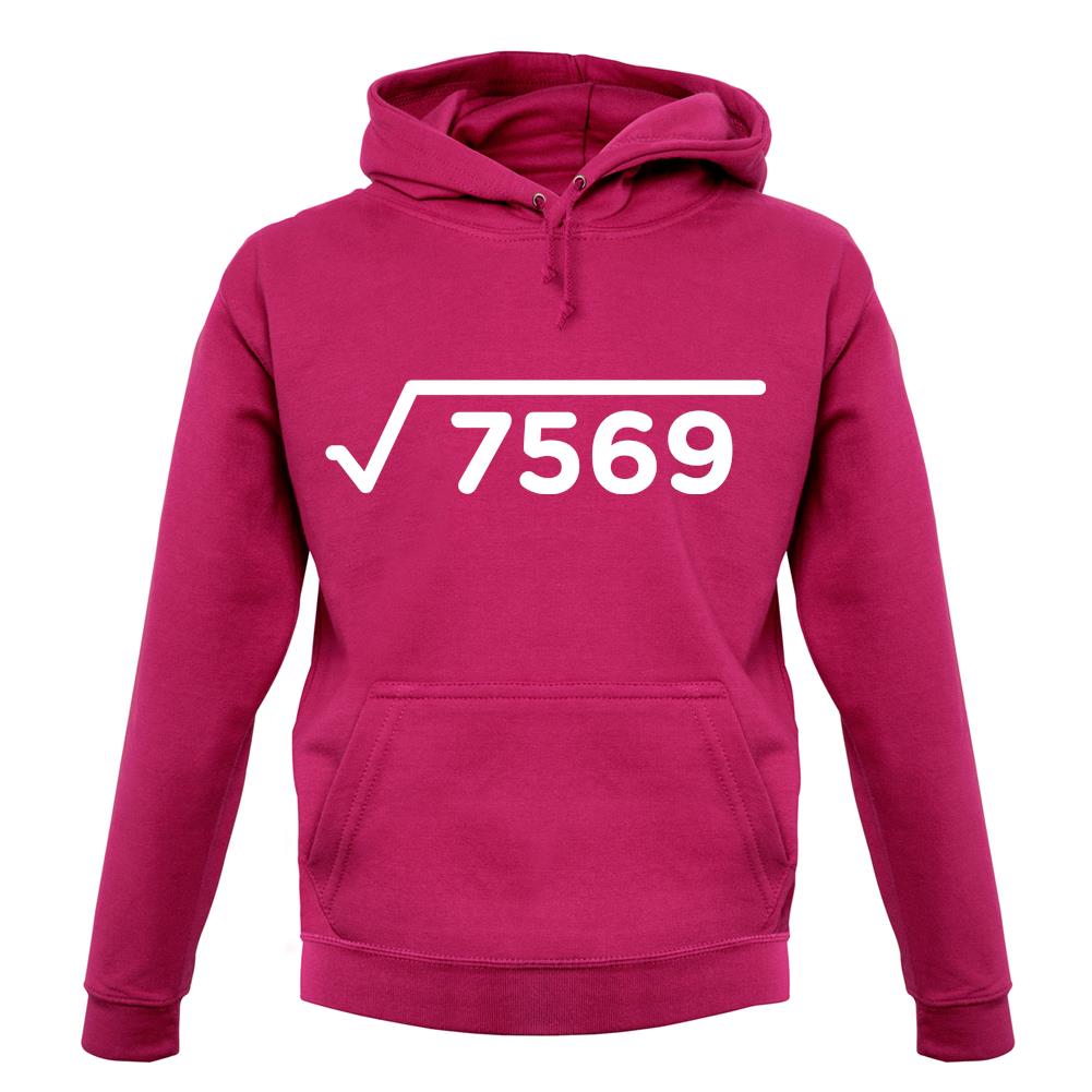 Square Root Birthday 87 unisex hoodie