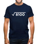 Square Root Birthday 90 Mens T-Shirt