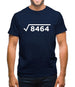 Square Root Birthday 92 Mens T-Shirt