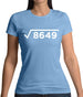 Square Root Birthday 93 Womens T-Shirt