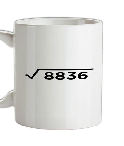 Square Root Birthday 94 Ceramic Mug