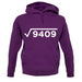 Square Root Birthday 97 unisex hoodie