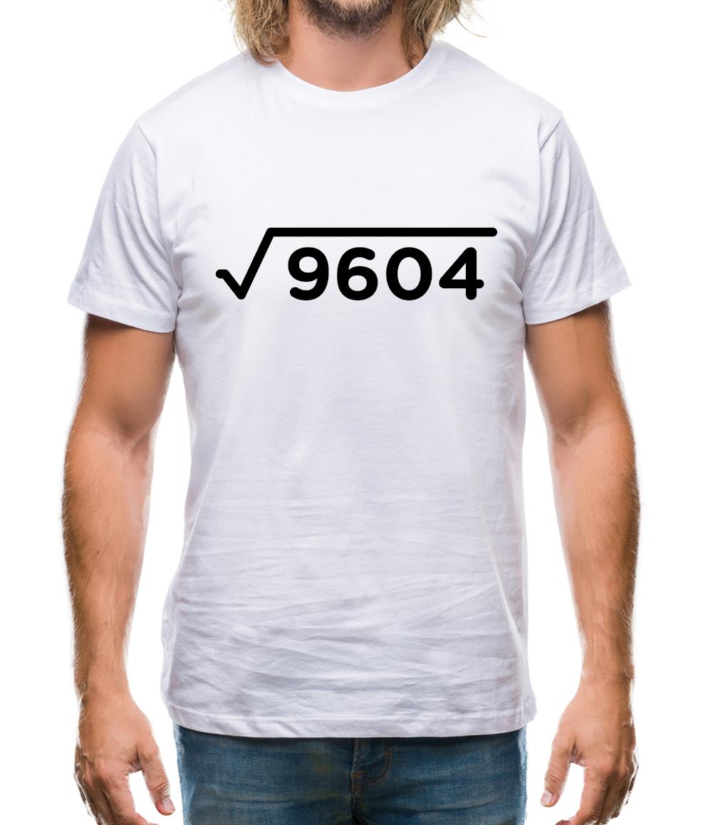 Square Root Birthday 98 Mens T-Shirt