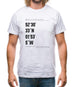 Stadium Coordinates Villa Mens T-Shirt