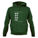 Stadium Coordinates Villa Unisex Hoodie