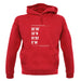 Stadium Coordinates Villa Unisex Hoodie