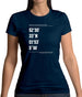 Stadium Coordinates Villa Womens T-Shirt