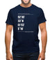 Stadium Coordinates Villa Mens T-Shirt