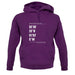 Stadium Coordinates Villa Unisex Hoodie