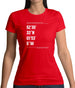 Stadium Coordinates Villa Womens T-Shirt