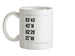 Stadium Coordinates Riverside Rovers Ceramic Mug