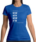 Stadium Coordinates Riverside Rovers Womens T-Shirt