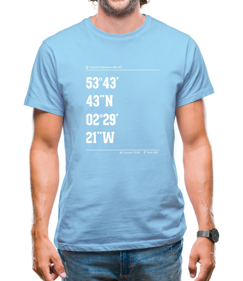 Stadium Coordinates Riverside Rovers Mens T-Shirt