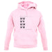 Stadium Coordinates The Bees Unisex Hoodie