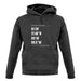 Stadium Coordinates The Bees Unisex Hoodie