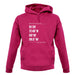 Stadium Coordinates The Bees Unisex Hoodie