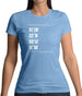 Stadium Coordinates The Bluebirds Womens T-Shirt