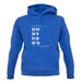 Stadium Coordinates The Rams Unisex Hoodie