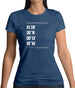 Stadium Coordinates The Cottagers Womens T-Shirt
