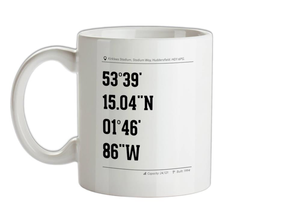 Stadium Coordinates The Terriers Ceramic Mug