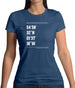 Stadium Coordinates The Magpies Womens T-Shirt