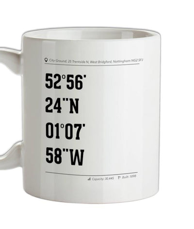 Stadium Coordinates Tricky Trees Ceramic Mug