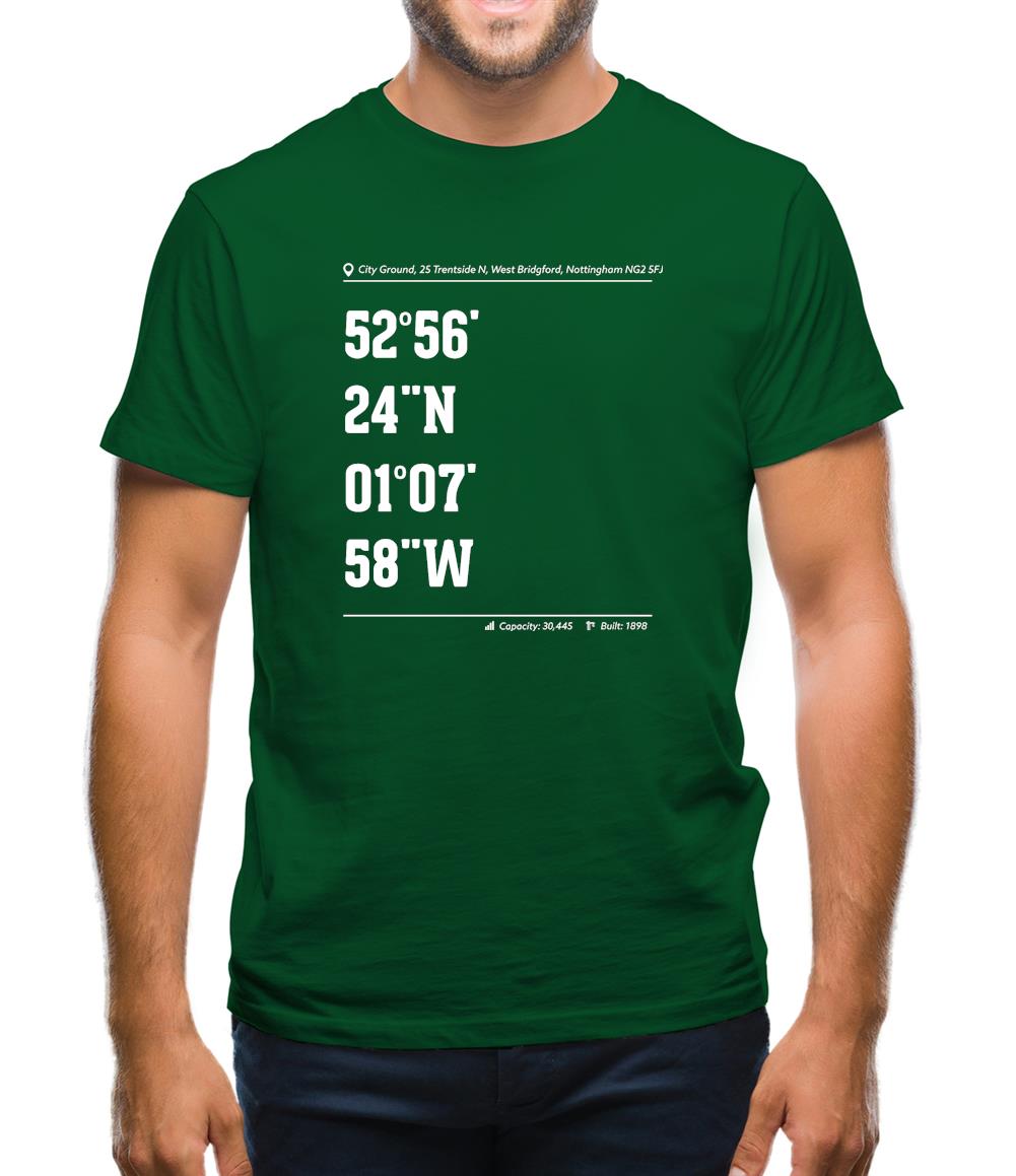 Stadium Coordinates Tricky Trees Mens T-Shirt