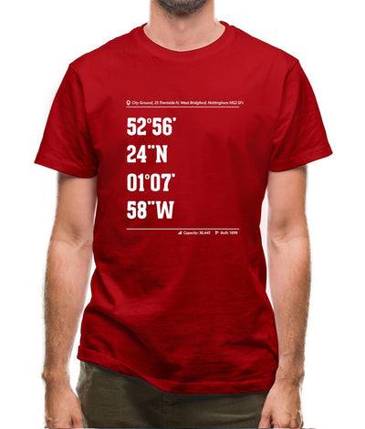 Stadium Coordinates Tricky Trees Mens T-Shirt