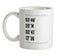 Stadium Coordinates The Lilywhites Ceramic Mug