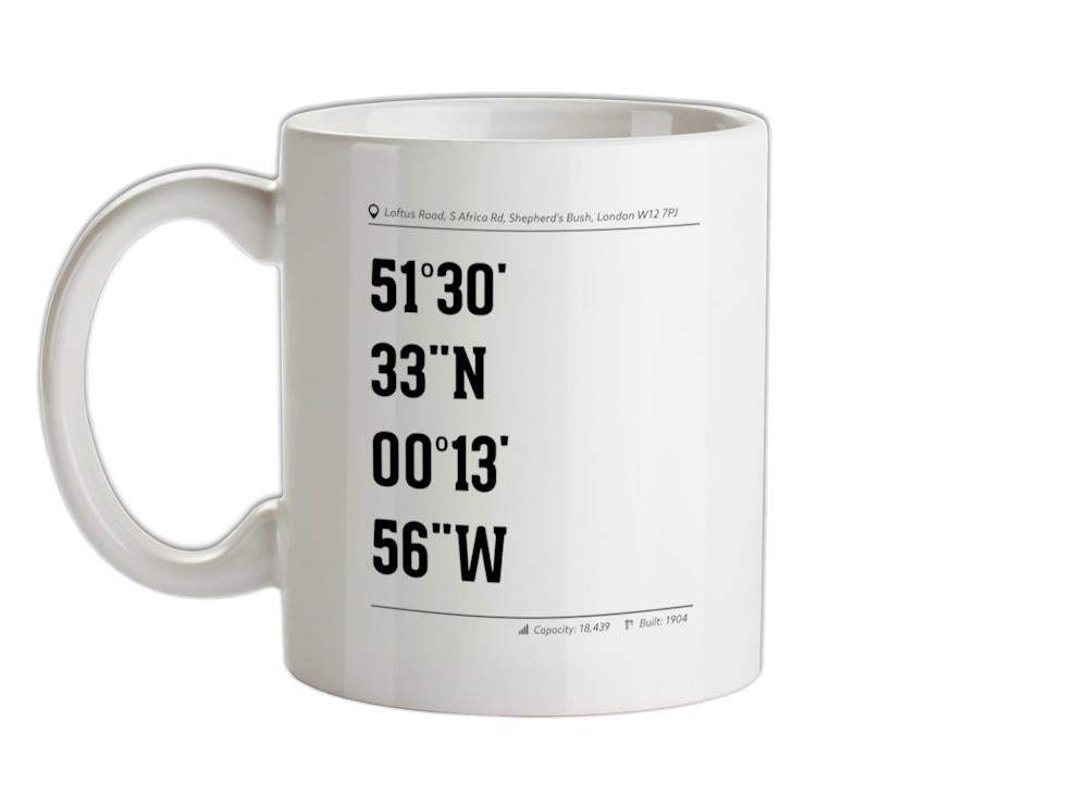 Stadium Coordinates The Hoops Ceramic Mug