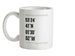 Stadium Coordinates The Owles Ceramic Mug