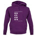 Stadium Coordinates The Owles Unisex Hoodie