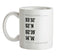 Stadium Coordinates The Tics Ceramic Mug