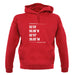 Stadium Coordinates Liverpool Unisex Hoodie