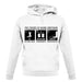 Stages Of Binge Watching unisex hoodie