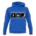 Stages Of Binge Watching unisex hoodie
