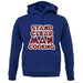 Stand Clear Man Cooking unisex hoodie