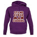 Stand Clear Man Cooking unisex hoodie