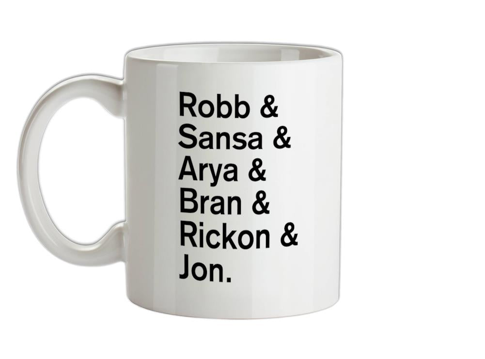 Stark Family Ceramic Mug