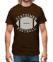 Statesman Football Mens T-Shirt