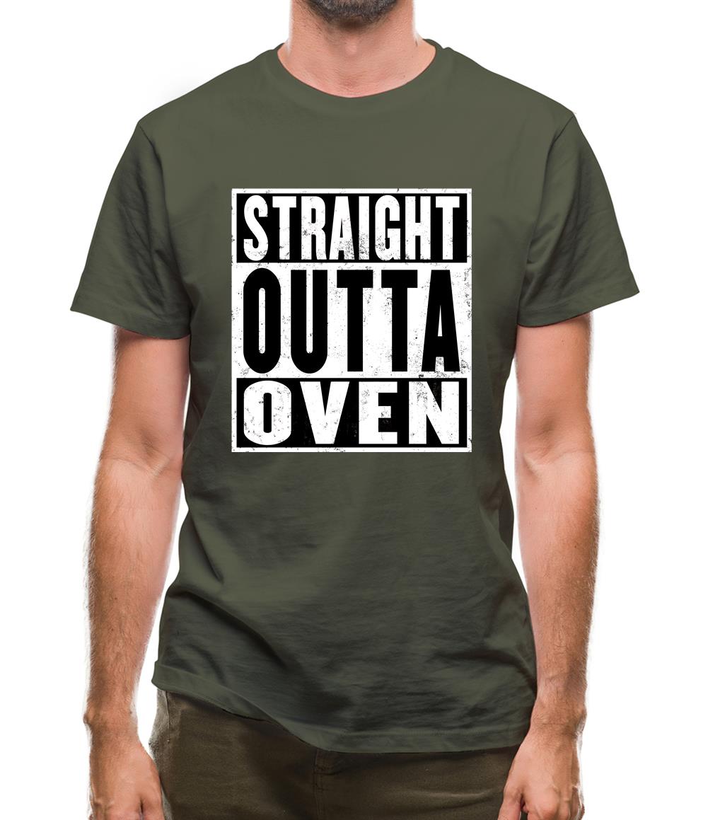 Straight Outta Oven Mens T-Shirt